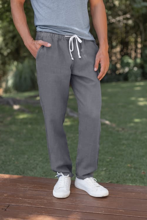 lifestyle image of Bo Linen Pants