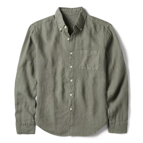 laydown image of Playa Linen Shirt