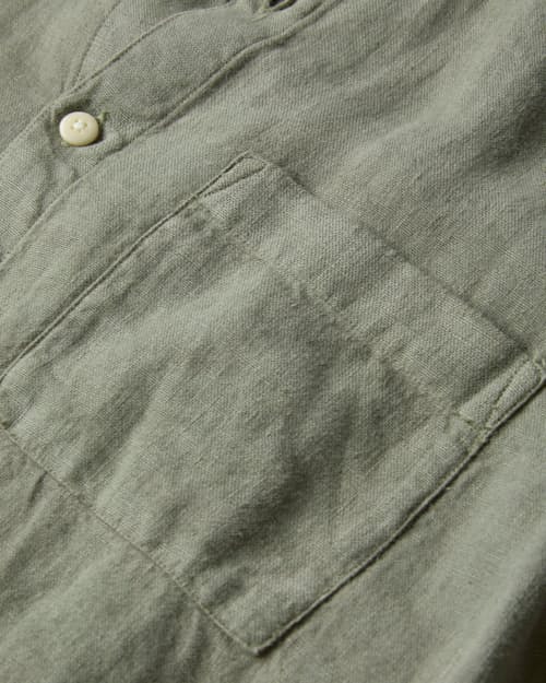 laydown detail image of Playa Linen Shirt