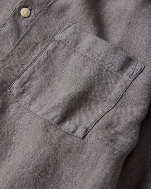 laydown detail image of Playa Linen Shirt