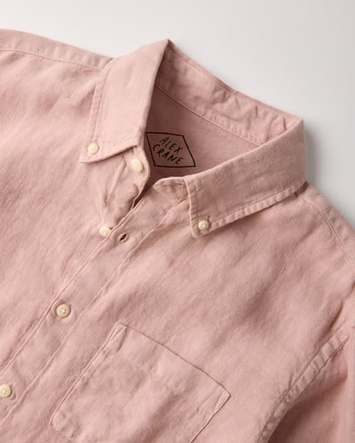 laydown detail image of Playa Linen Shirt