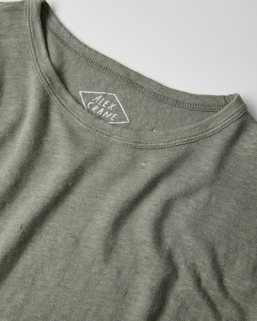 laydown detail image of Sun Linen T-Shirt