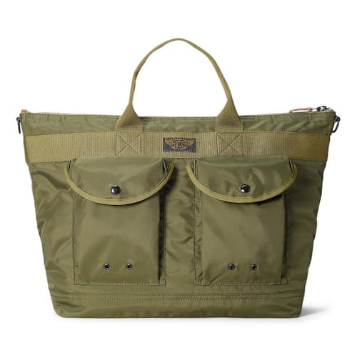 laydown image of Nylon Utility Day Tote