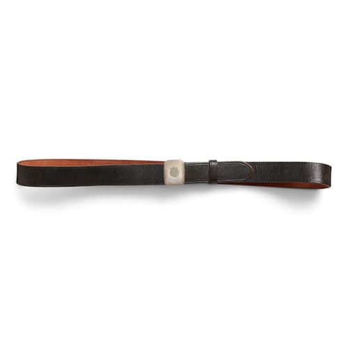 laydown image of Vincennes Leather Belt