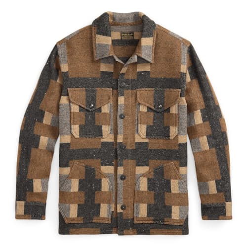 laydown image of Ashford Cruiser Shirt Jacket