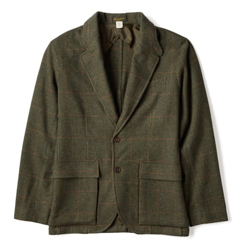 laydown image of Braid Wool Blazer