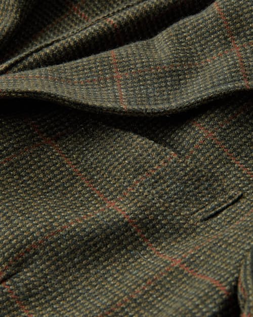 laydown detail image of Braid Wool Blazer
