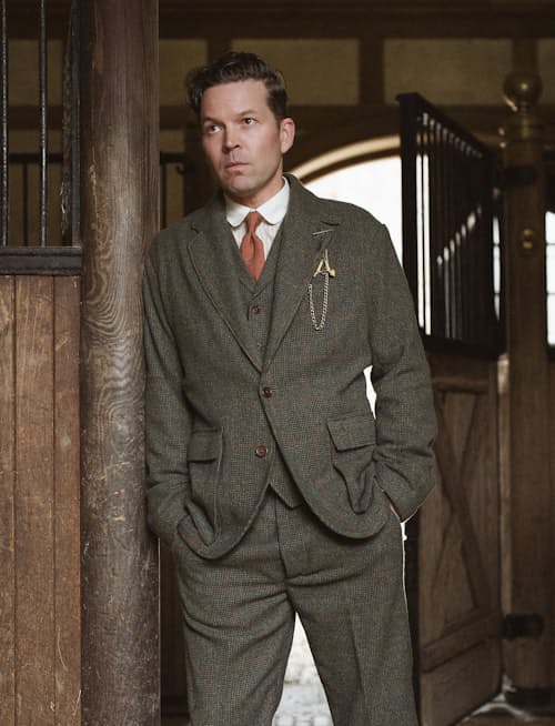 lifestyle image of Braid Wool Blazer