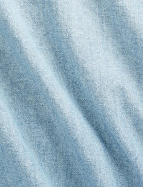 laydown detail image of Buffalo Western Chambray Workshirt