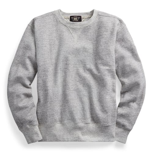 laydown image of Fleece Crewneck Sweatshirt