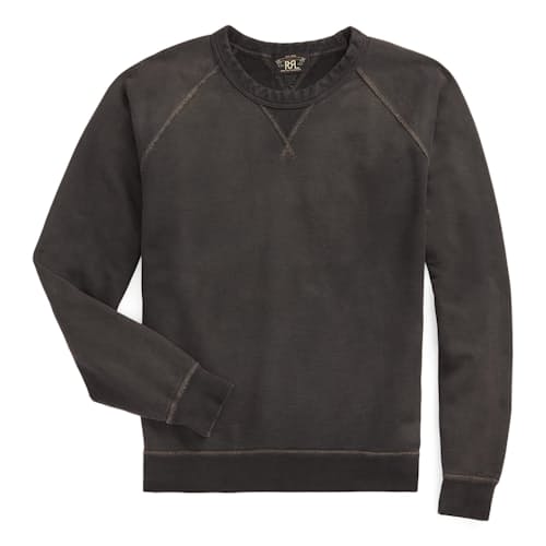 laydown image of French Terry Raglan Sweatshirt