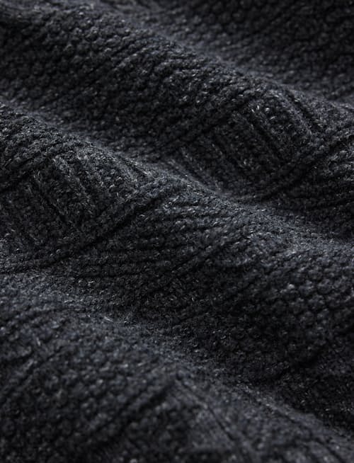 laydown detail image of Guernsey Roll Neck Sweater