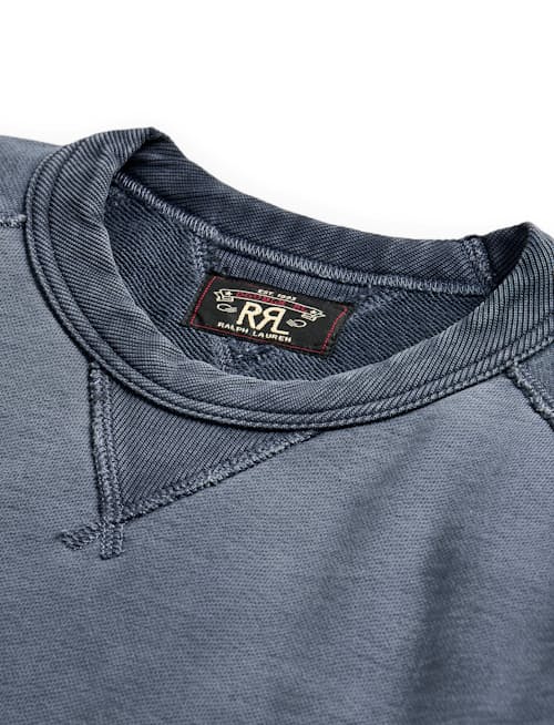 laydown detail image of Heavyweight Terry Raglan Pullover
