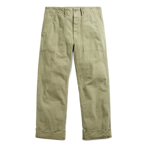 laydown image of Herringbone Army Utility Pant