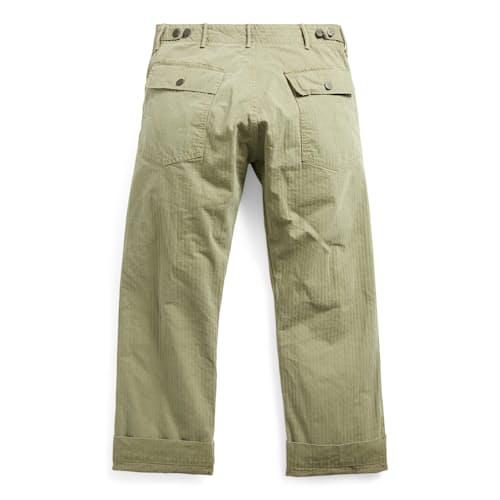 laydown image of Herringbone Army Utility Pant