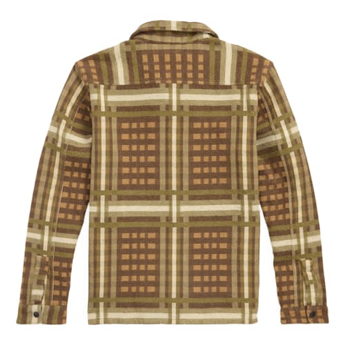 laydown image of Jacquard Nelson Overshirt
