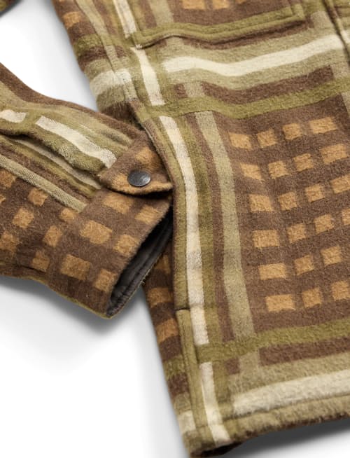 laydown detail image of Jacquard Nelson Overshirt