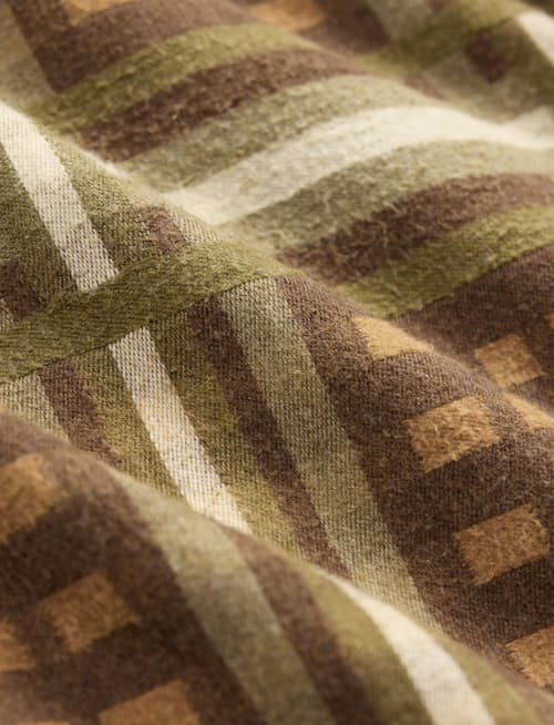laydown detail image of Jacquard Nelson Overshirt