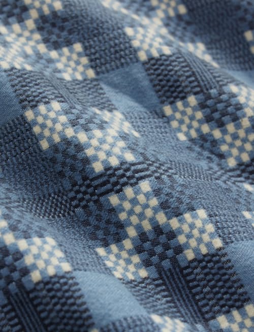 laydown detail image of Jacquard Regiment Overshirt