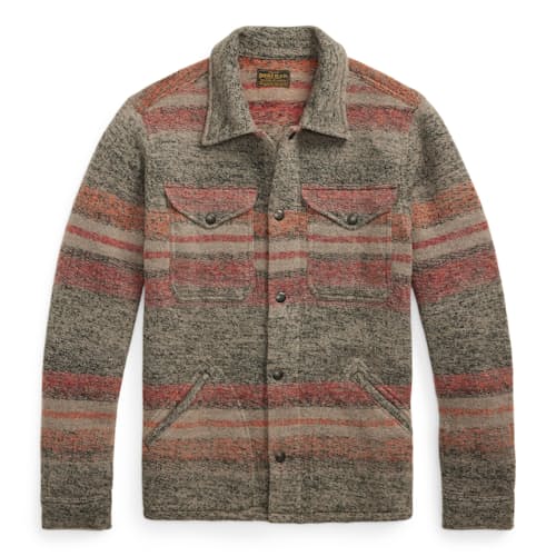 laydown image of Jacquard Wallace Jacket