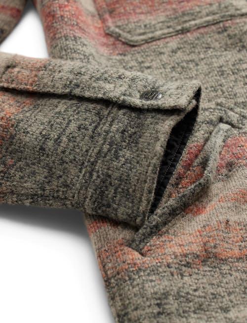 laydown detail image of Jacquard Wallace Jacket