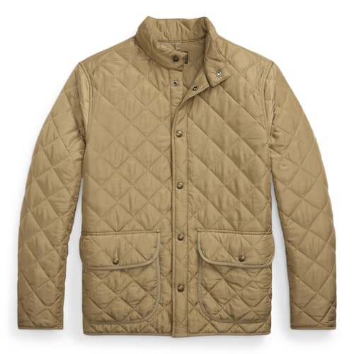 laydown image of Quilted Nylon Asher Jacket