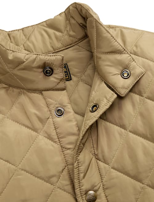 laydown detail image of Quilted Nylon Asher Jacket