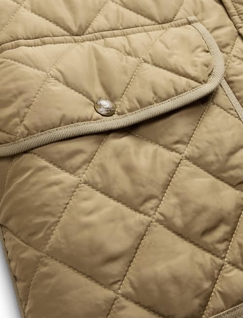 laydown detail image of Quilted Nylon Asher Jacket