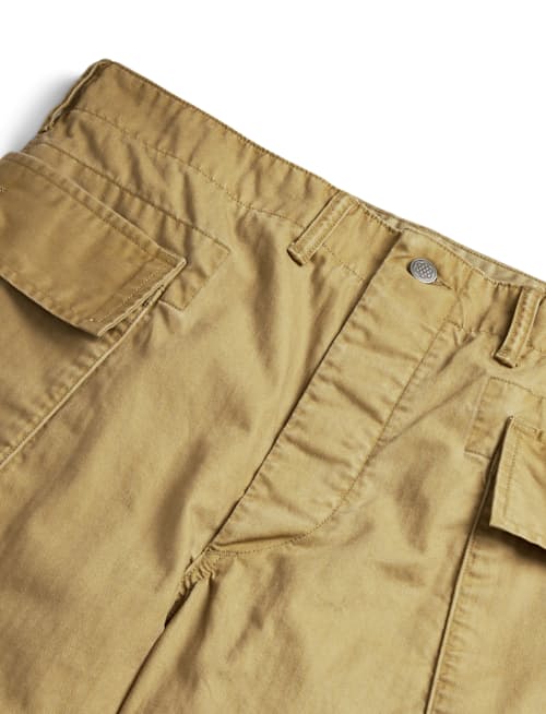 laydown detail image of Relaxed Fit Cotton Infantry Cargo Pant