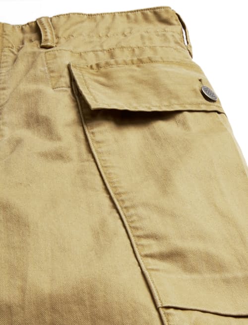 laydown detail image of Relaxed Fit Cotton Infantry Cargo Pant
