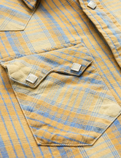 laydown detail image of Sawtooth Western Workshirt