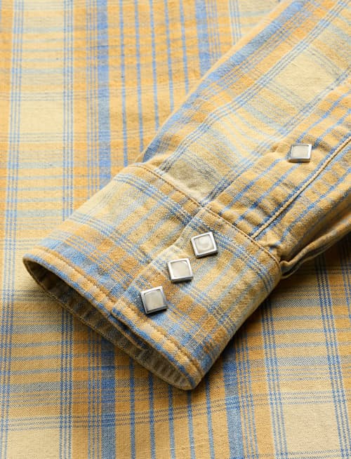 laydown detail image of Sawtooth Western Workshirt