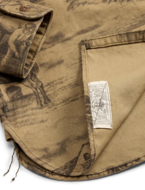 laydown detail image of Stables Moleskin Shirt