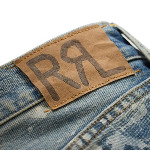laydown detail image of Straight Fit Selvedge Denim Jeans