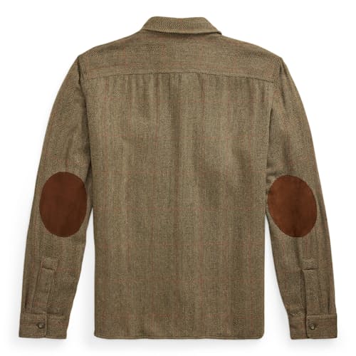laydown image of Tweed Grayson Workshirt