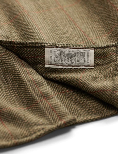 laydown detail image of Tweed Grayson Workshirt