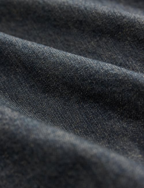 laydown detail image of Vintage Indigo Hugo Denim Jacket