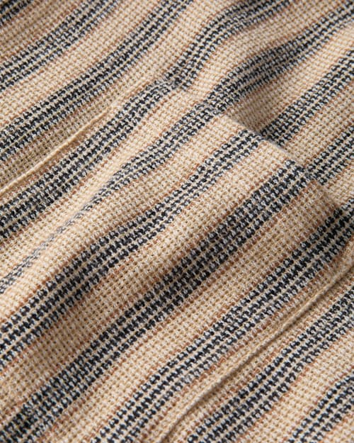 laydown detail image of Open Weave Camp Collar Shirt