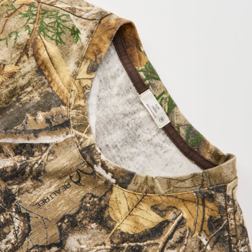 laydown detail image of Realtree® Camo Pocket T-Shirt