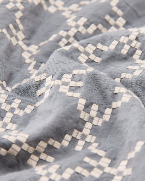 laydown detail image of Dobby Camp Collar Shirt