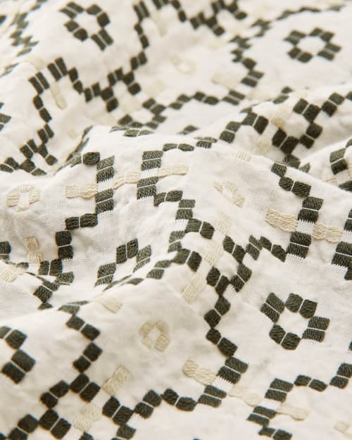laydown detail image of Dobby Camp Collar Shirt
