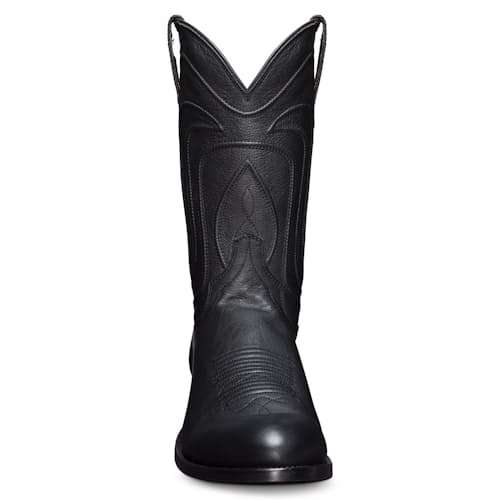 laydown image of Cartwright Leather Western Boot