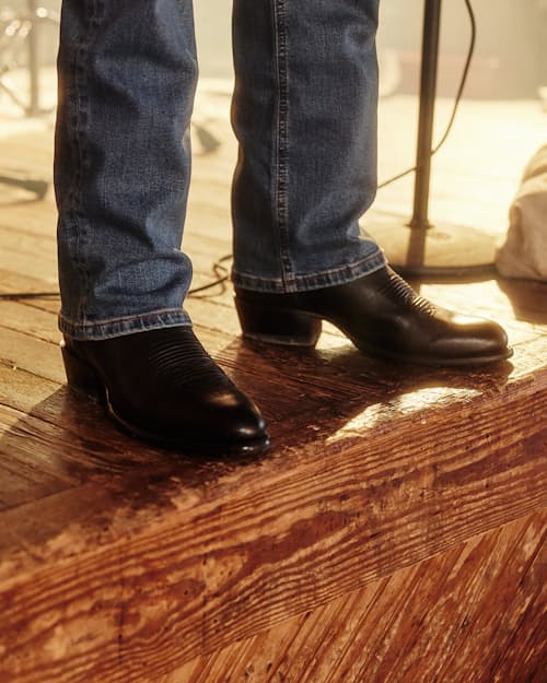 lifestyle image of Cartwright Leather Western Boot