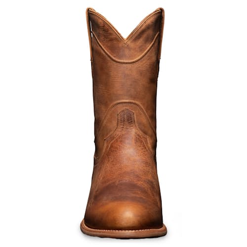 laydown image of Earl Goat Leather Roper Boot