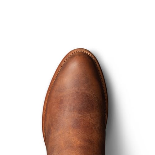 laydown detail image of Earl Goat Leather Roper Boot