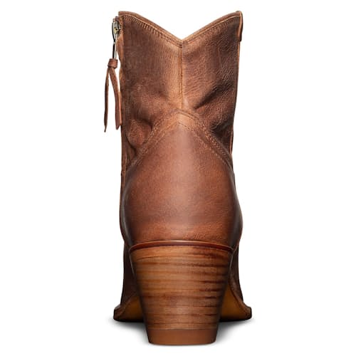 laydown image of Women's Daisy Western Zip Bootie