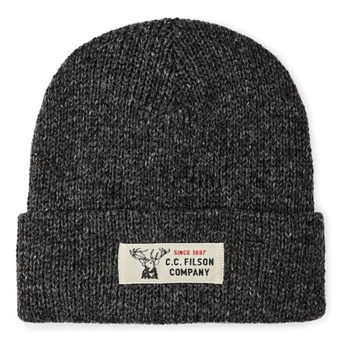 laydown image of Lined Ragg Wool Beanie
