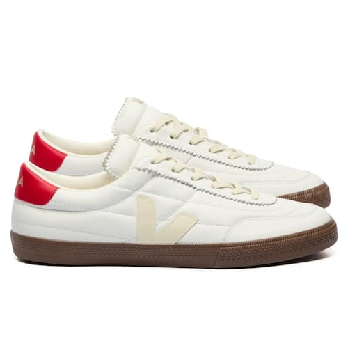 laydown image of Panenka Leather Sneaker