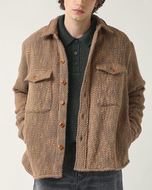 on model image of Liebes Jacket