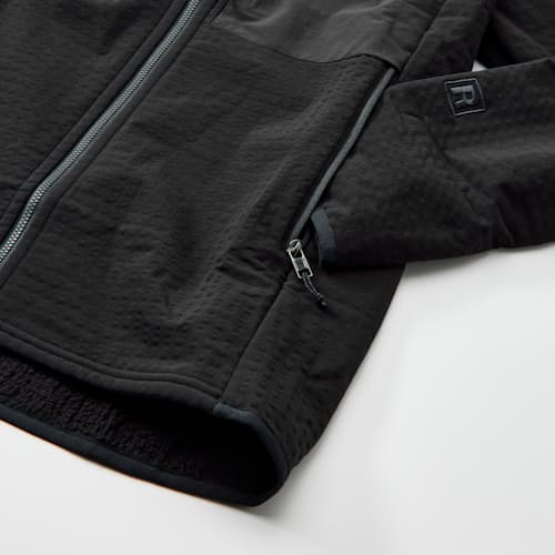 laydown detail image of R2 TechFace DWR Jacket